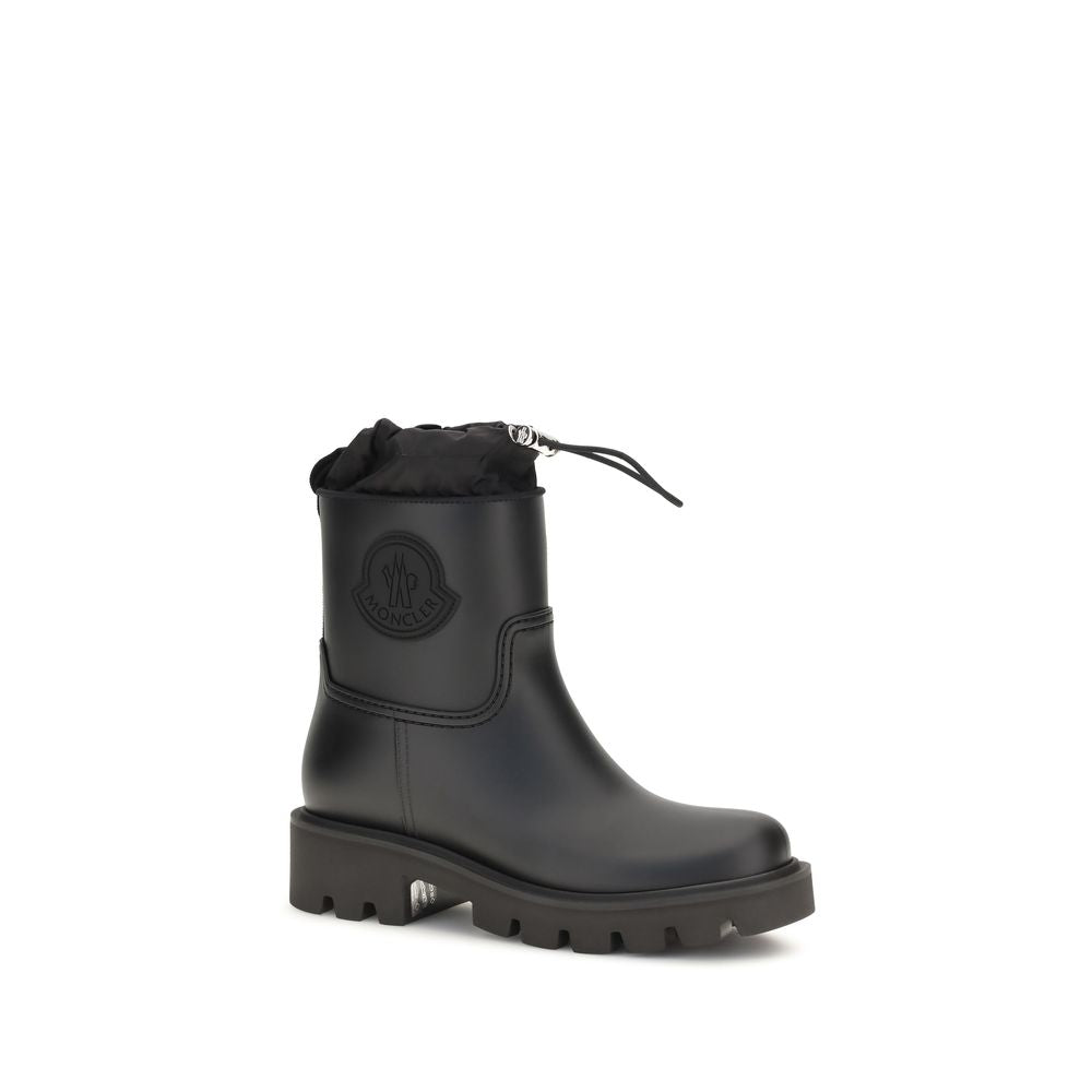 Schwarze PVC-Gummistiefel