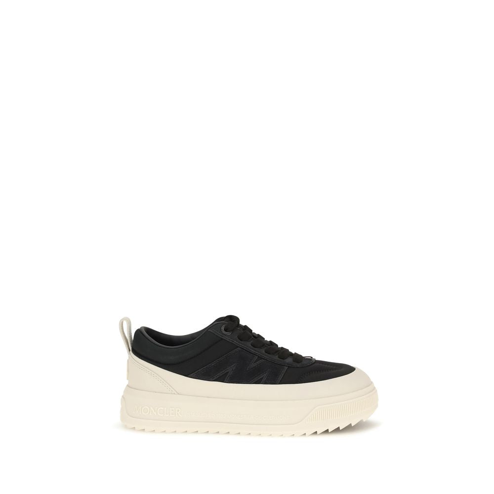 Schwarze Polyamid-Sneaker für Sport
