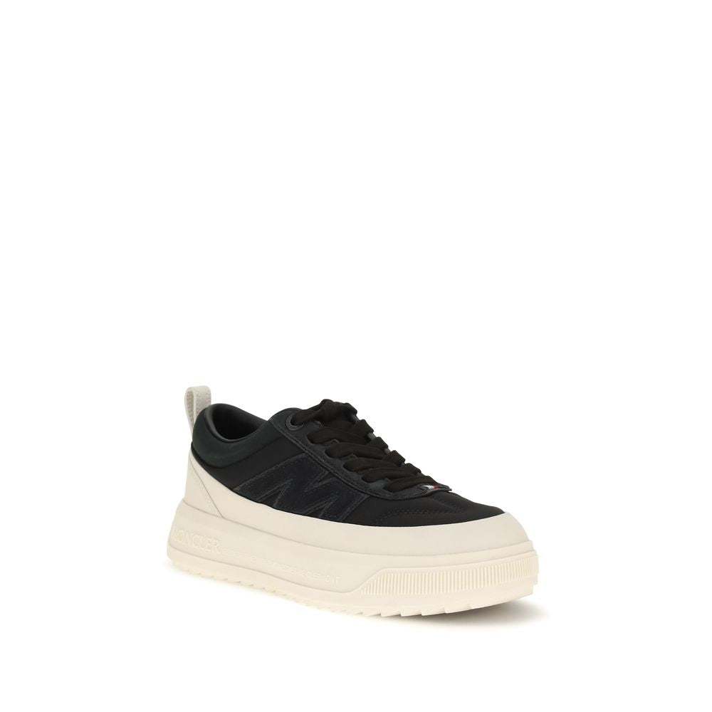 Schwarze Polyamid-Sneaker für Sport