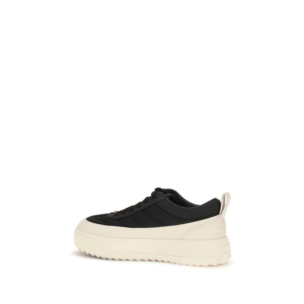 Schwarze Polyamid-Sneaker für Sport