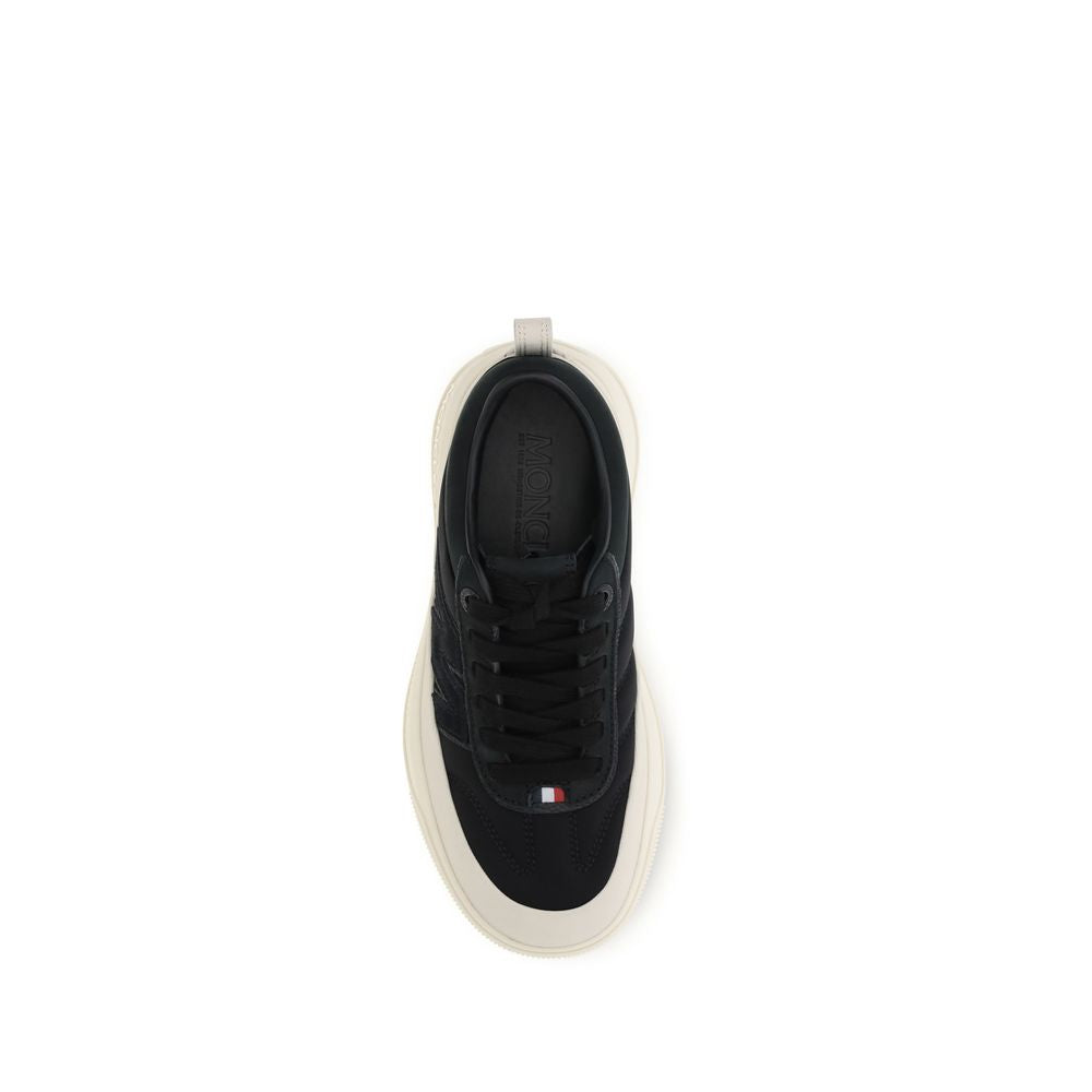 Schwarze Polyamid-Sneaker für Sport