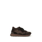 Schwarze Bos Taurus Kalbsleder Sneaker