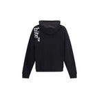 Schwarzer Baumwoll-Sweatshirt