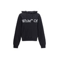 Schwarzer Baumwoll-Sweatshirt
