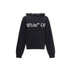 Schwarzer Baumwoll-Sweatshirt