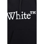 Schwarzer Baumwoll-Sweatshirt