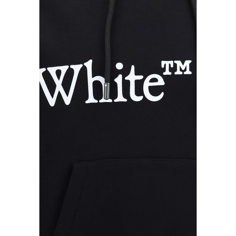 Schwarzer Baumwoll-Sweatshirt