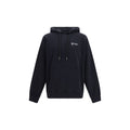 Schwarzer Baumwoll-Sweatshirt