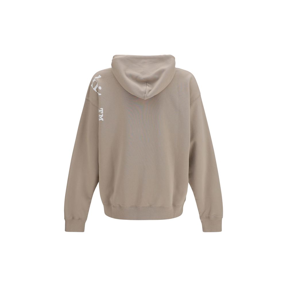 Beige Baumwoll-Sweatshirt