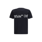 Schwarzes Baumwoll-T-Shirt