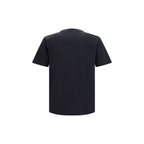 Schwarzes T-Shirt aus Baumwolle OMAA16MF26JER00M