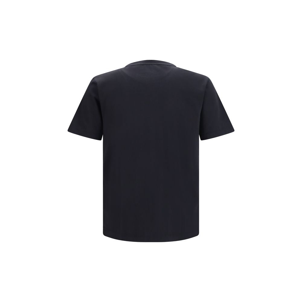 Schwarzes T-Shirt aus Baumwolle OMAA16MF26JER00M