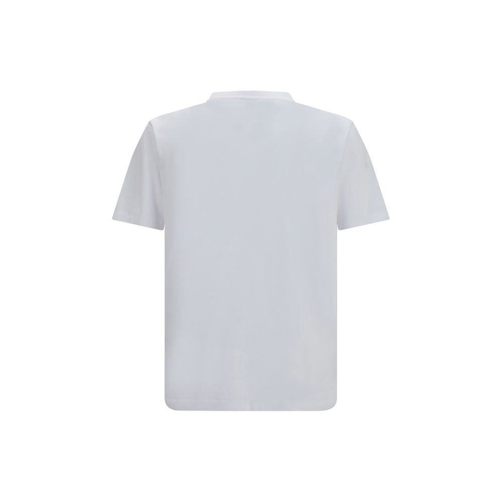 Weißes Baumwoll-T-Shirt