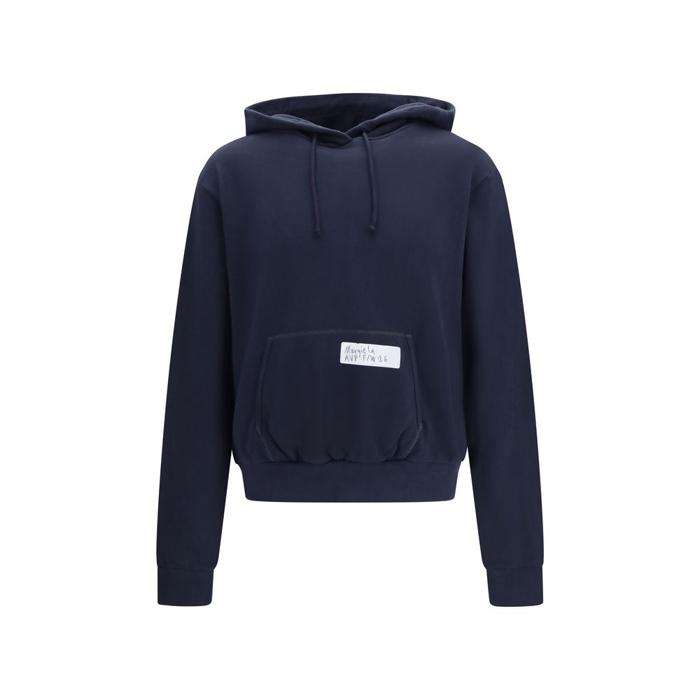 Blauer Baumwoll-Sweatshirt