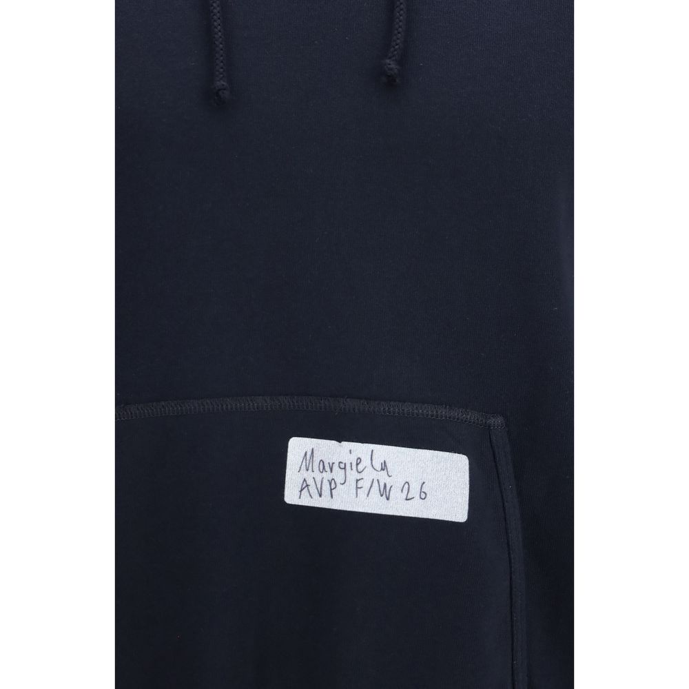Blauer Baumwoll-Sweatshirt