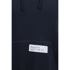 Blauer Baumwoll-Sweatshirt