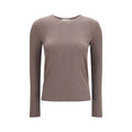 Brauner Sweatshirt aus Lyocell