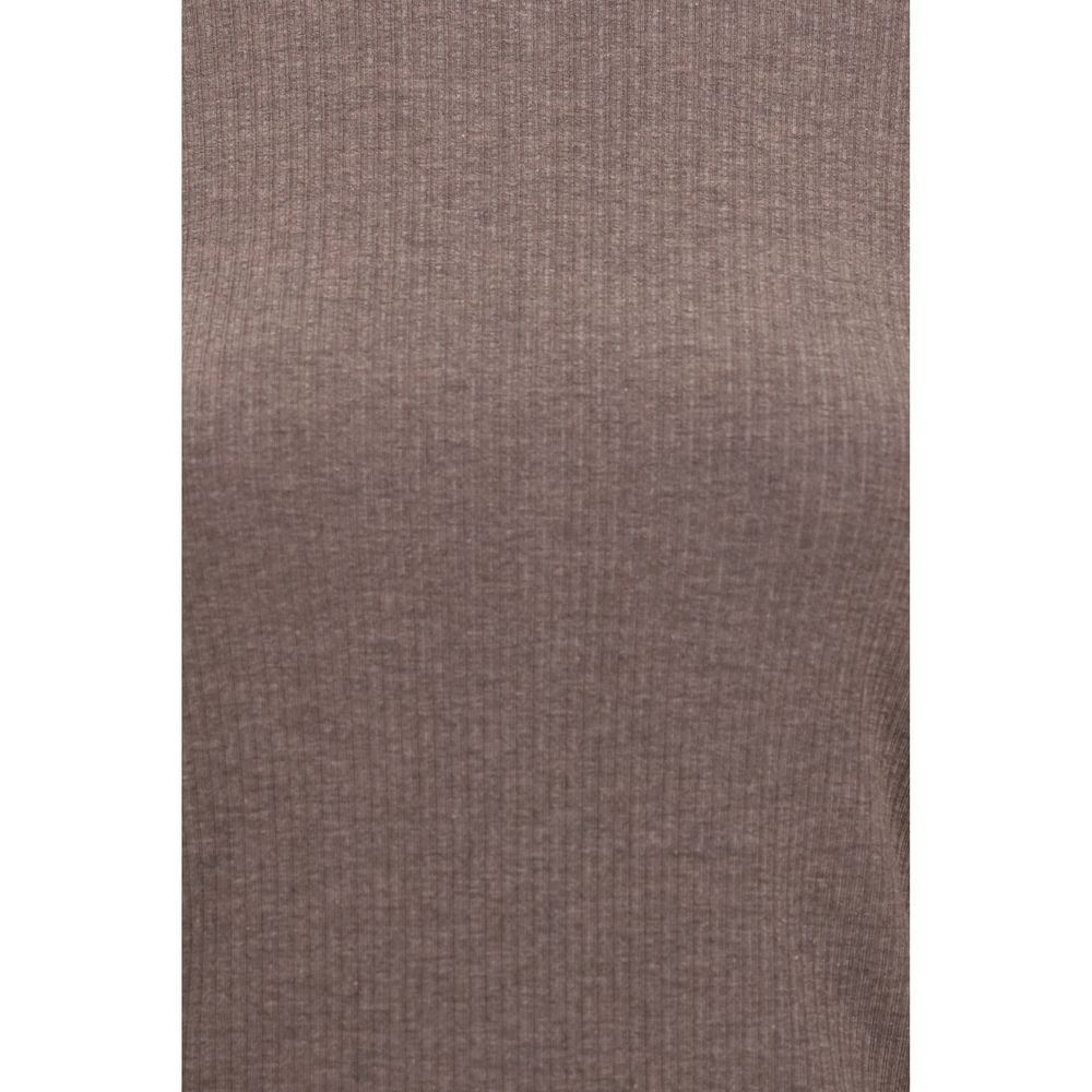 Brauner Sweatshirt aus Lyocell