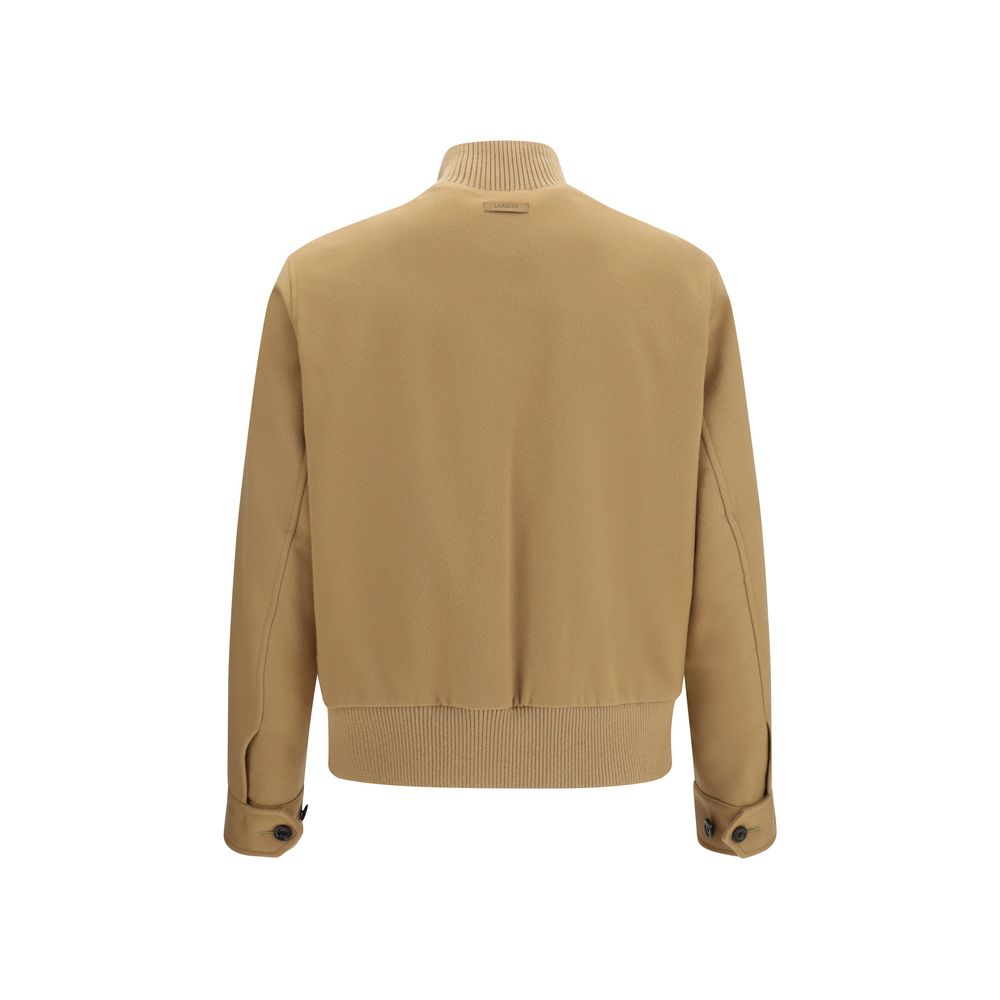 Beige Wool Oves Aries Full-Length Jacket