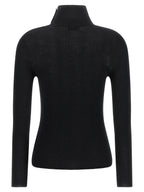Schwarzer Cardigan aus Schurwolle