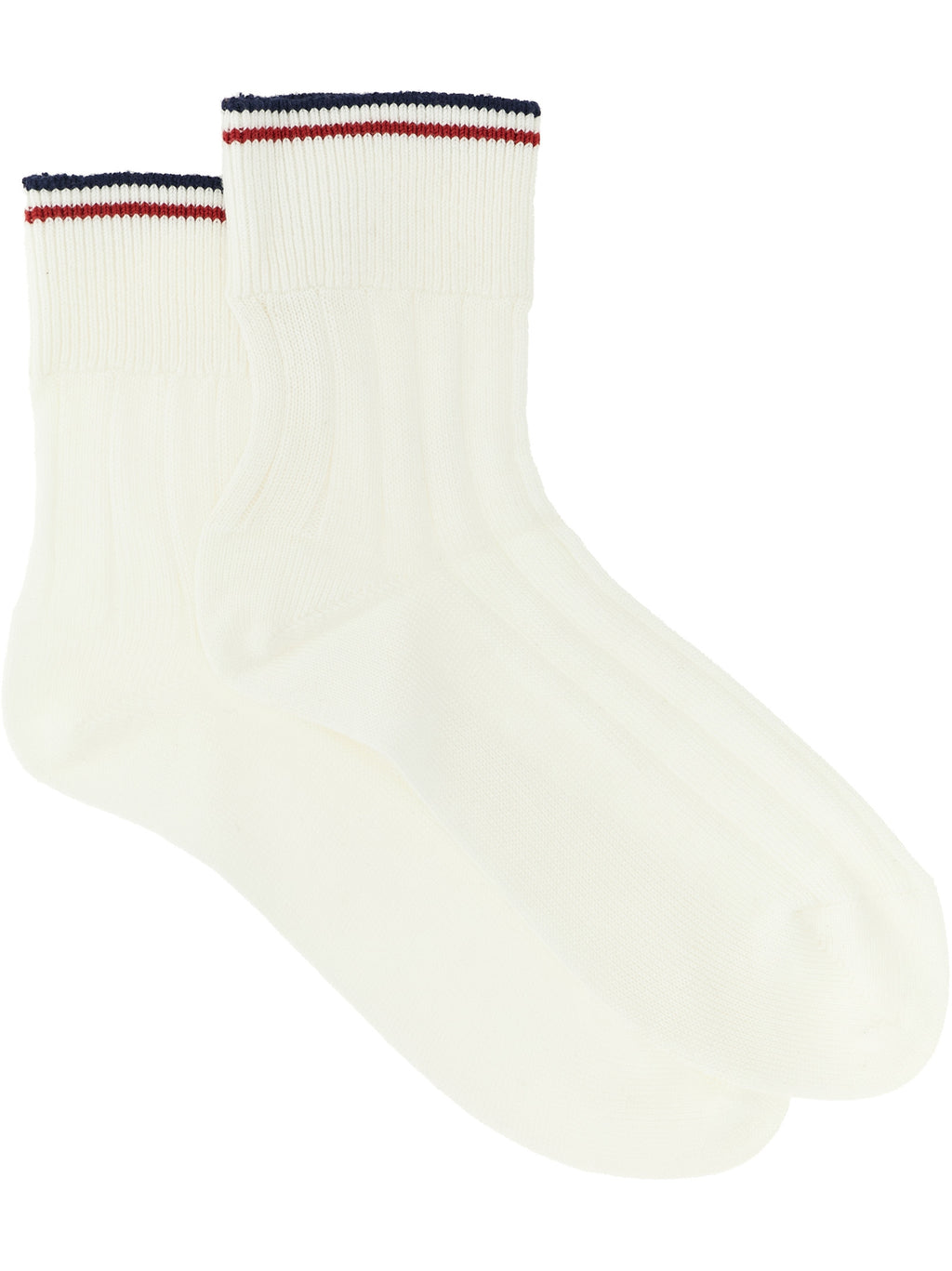 Weiße Baumwollsocken