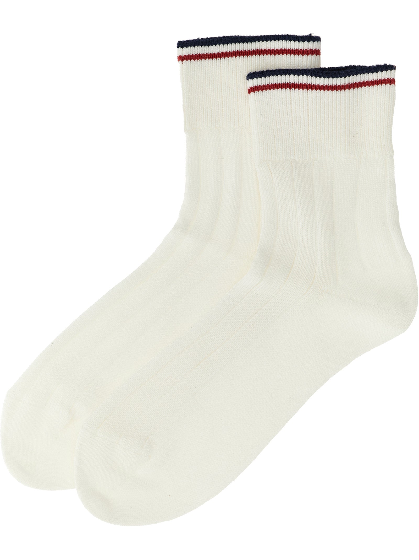 Weiße Baumwollsocken