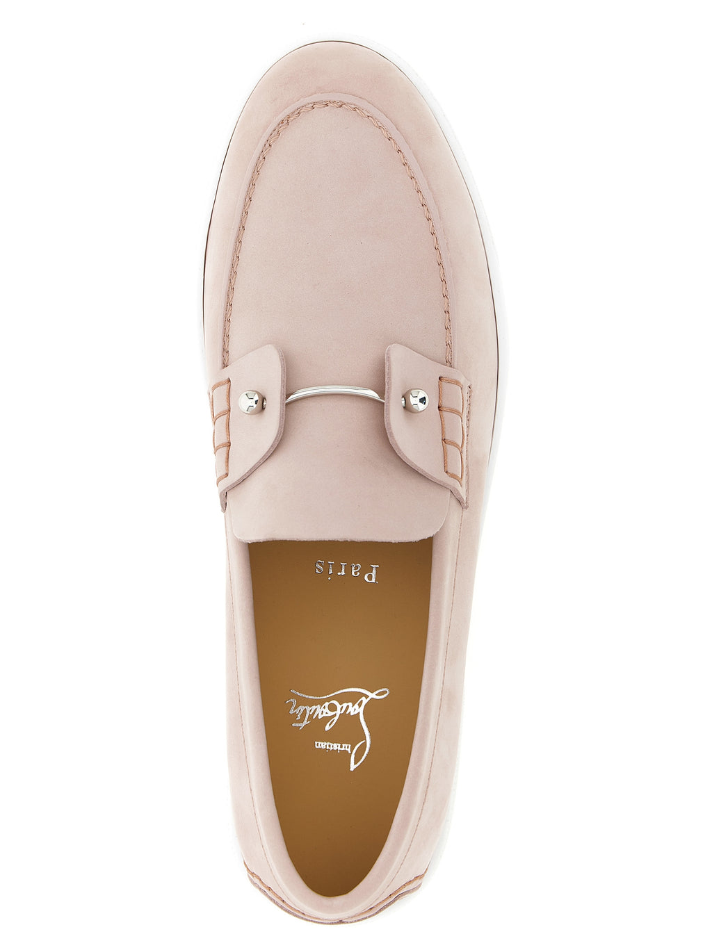 Multicolor Calfskin Slip-On Loafers