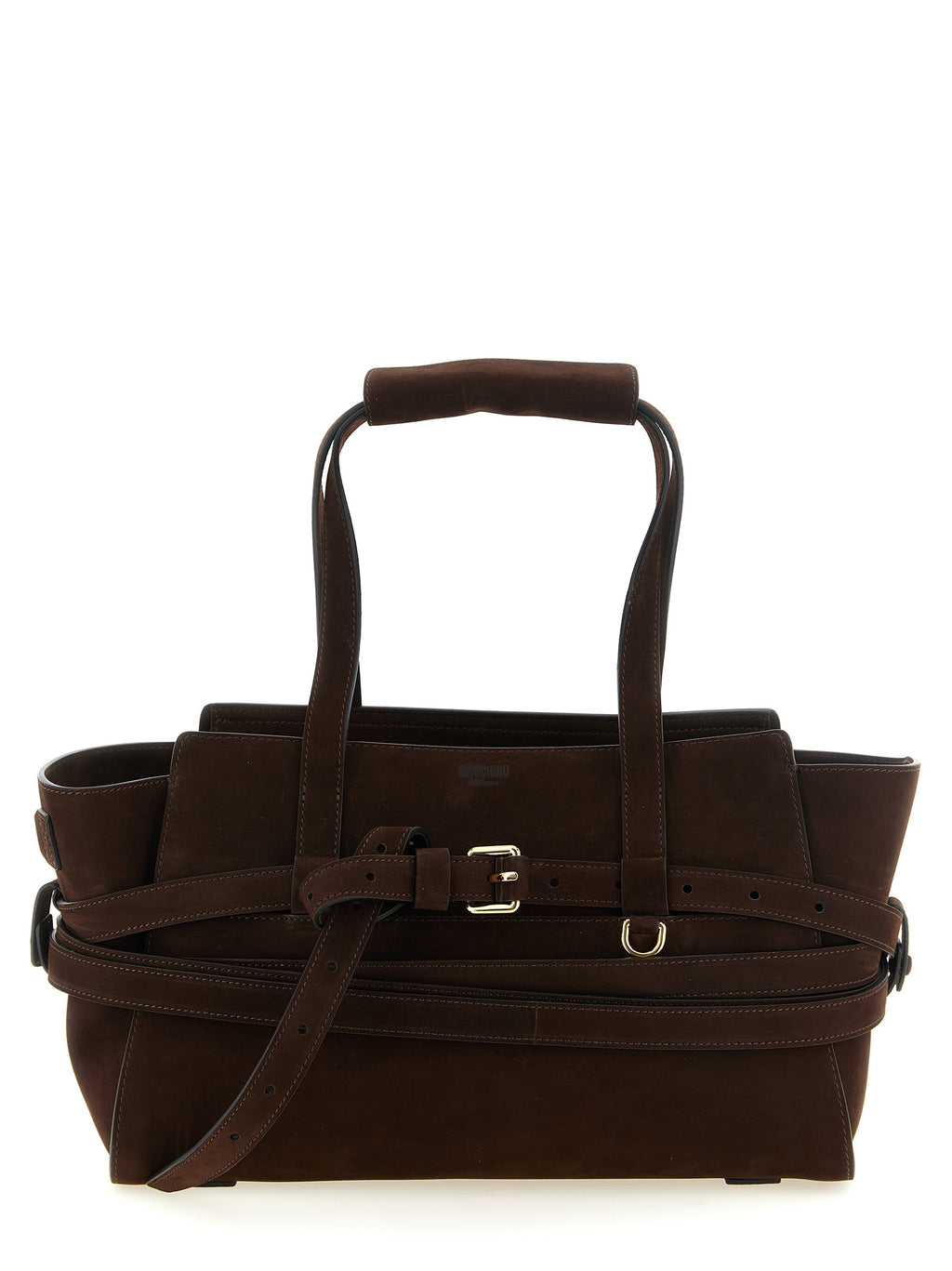 Braune Kalbsleder-Handtasche