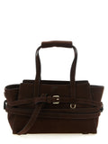 Braune Kalbsleder-Handtasche