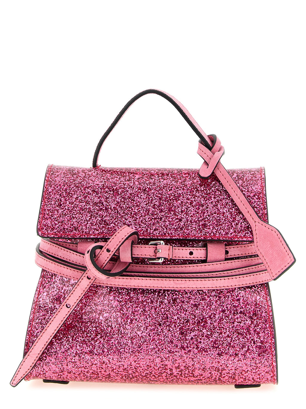 Multicolor Leder Handtasche