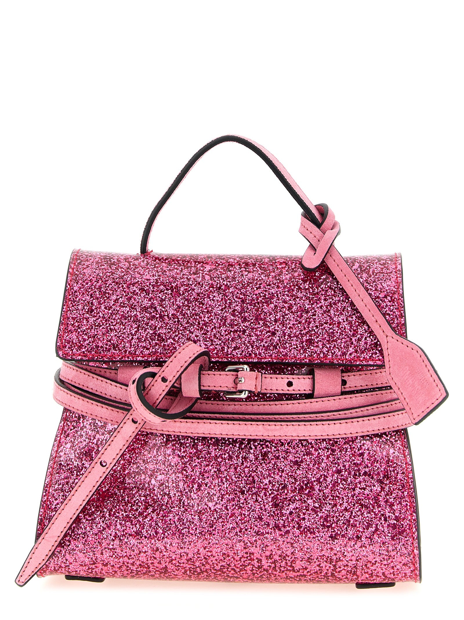 Multicolor Leder Handtasche