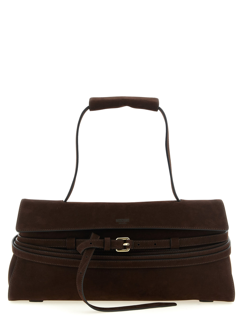 Braunes Kalbsleder Damen Crossbody Tasche