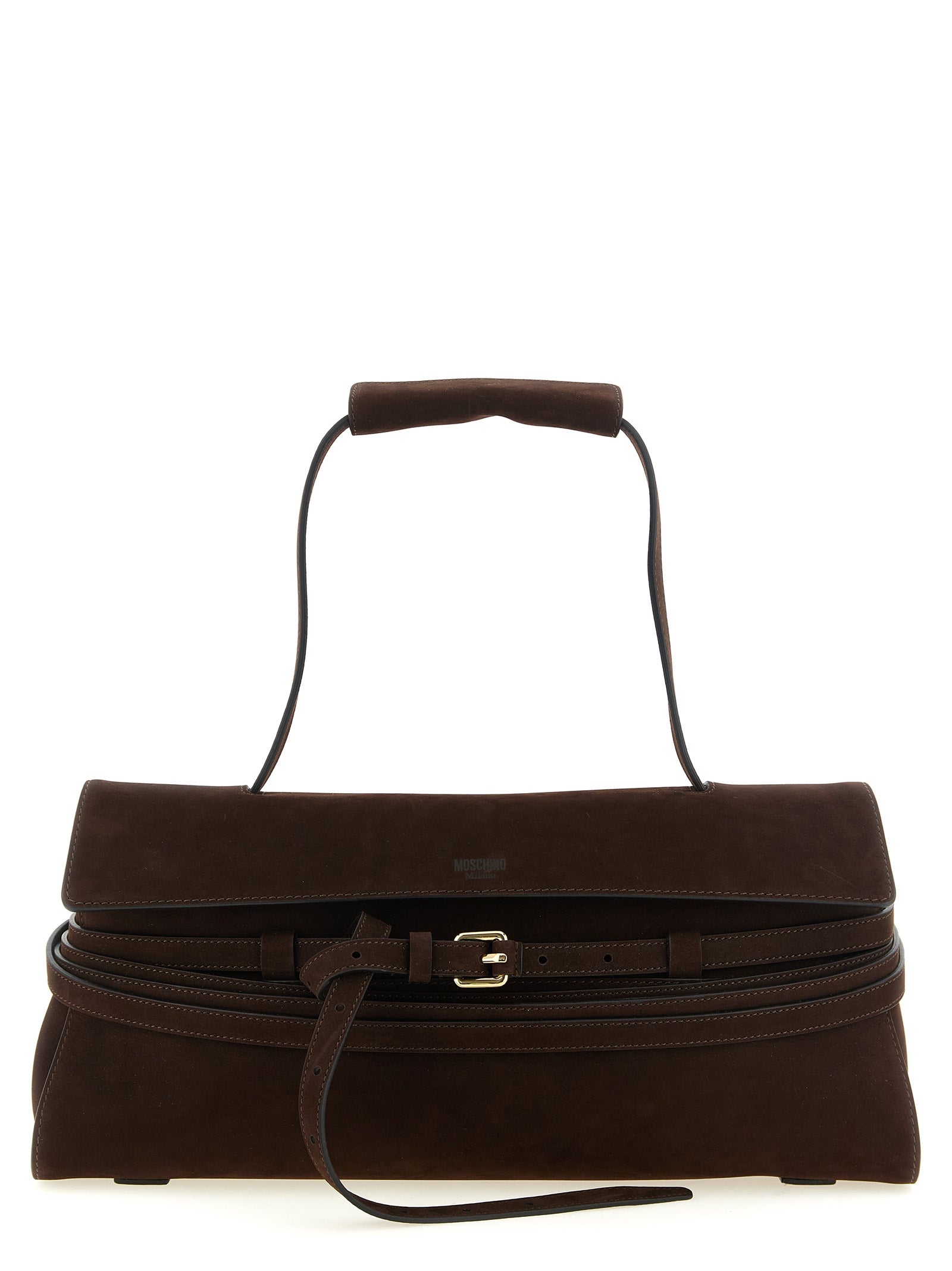 Braunes Kalbsleder Damen Crossbody Tasche