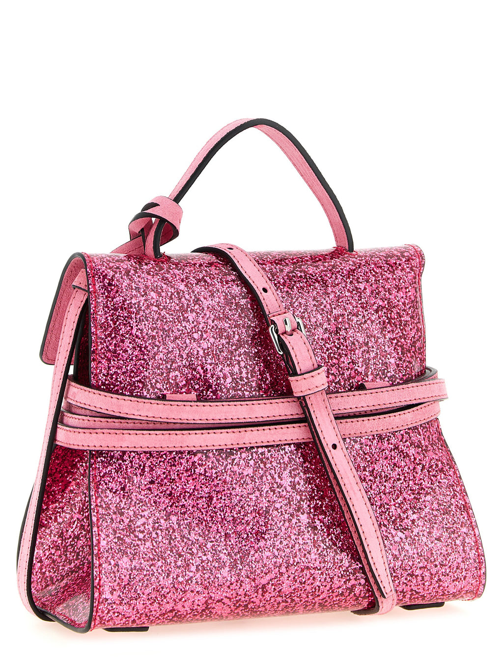 Multicolor Leder Handtasche