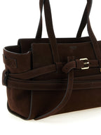 Braune Kalbsleder-Handtasche