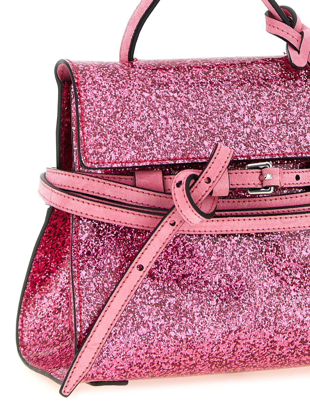 Multicolor Leder Handtasche