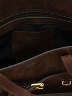 Braune Kalbsleder-Handtasche