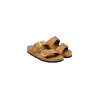 Braune Ledersandalen