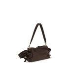 Braune Napa Leder / Kalbsleder Schultertasche