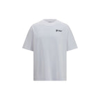 Weißes Baumwoll-T-Shirt