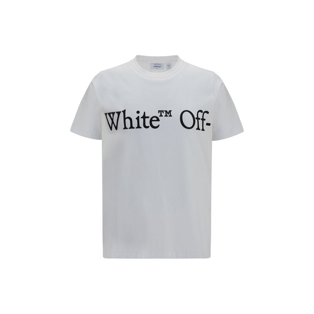 Weißes Baumwoll-T-Shirt