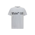 Weißes Baumwoll-T-Shirt