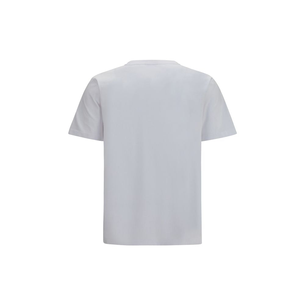 Weißes Baumwoll-T-Shirt