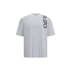 Weißes Baumwoll-T-Shirt