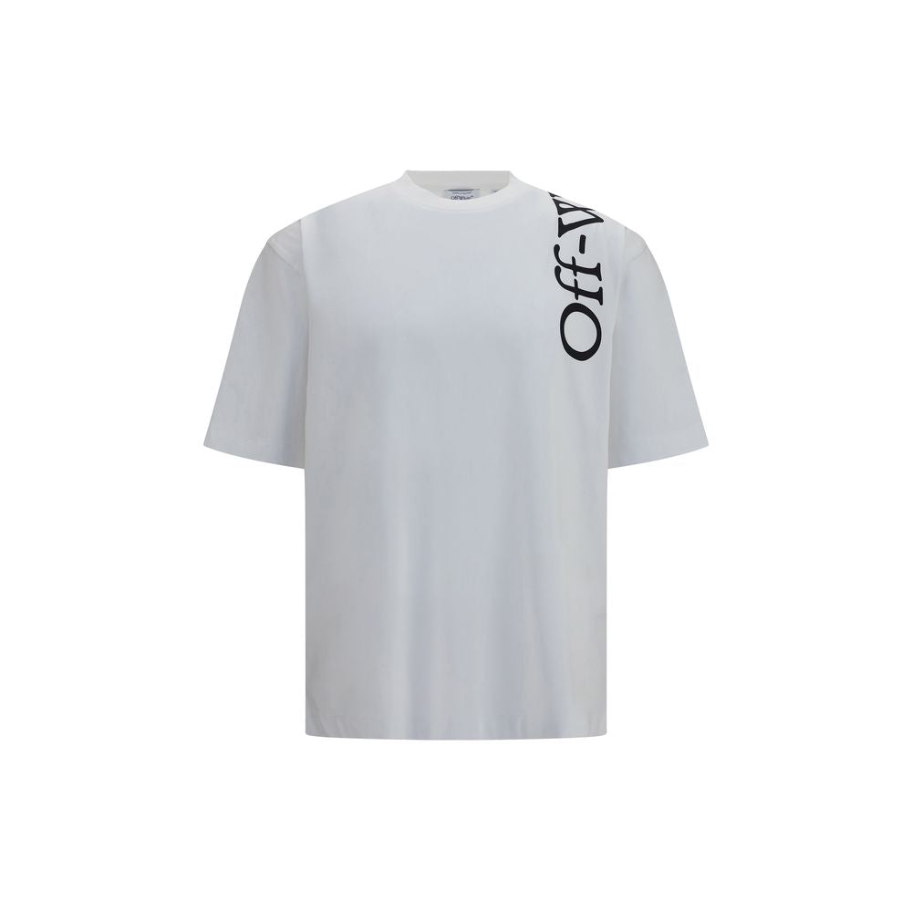 Weißes Baumwoll-T-Shirt
