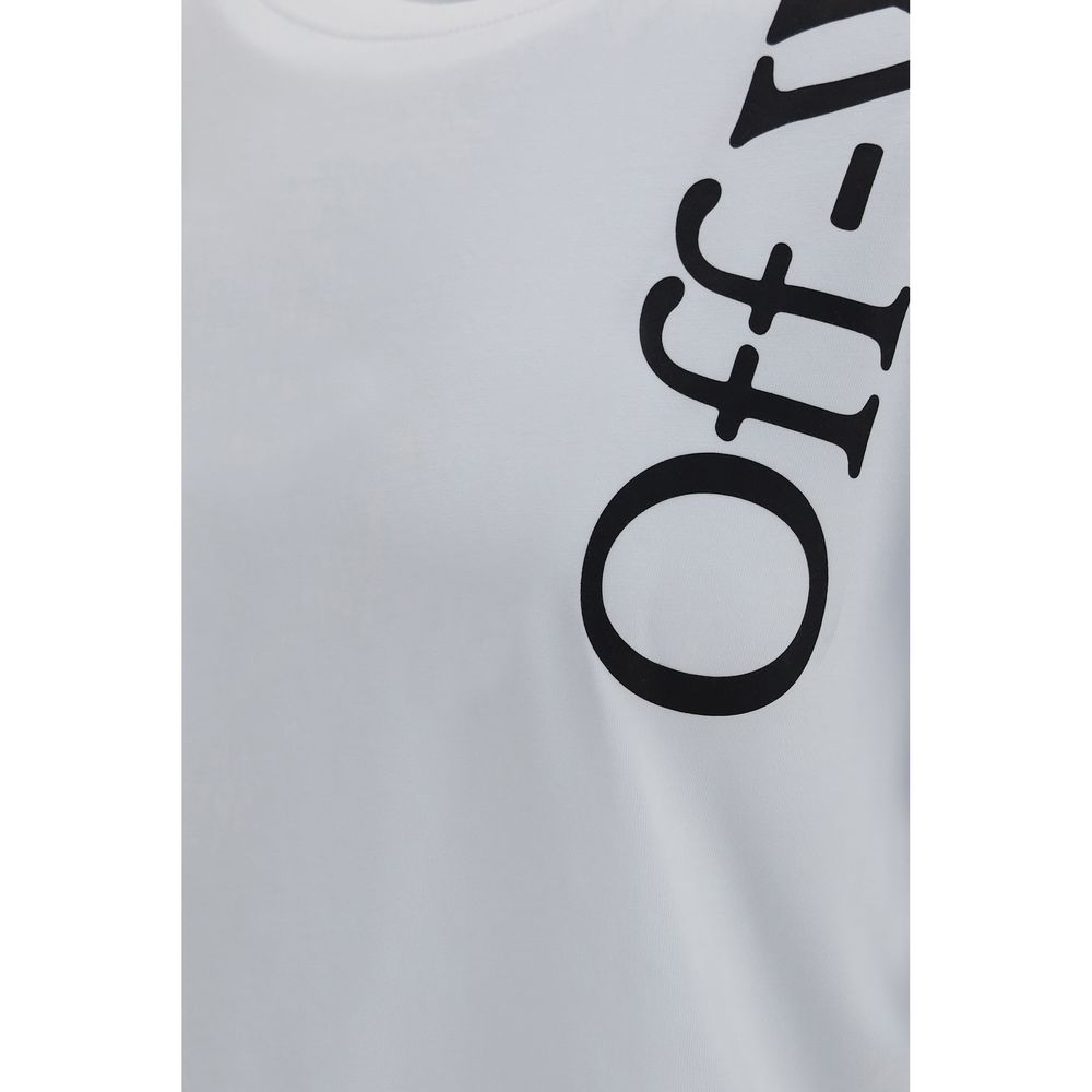 Weißes Baumwoll-T-Shirt