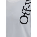 Weißes Baumwoll-T-Shirt