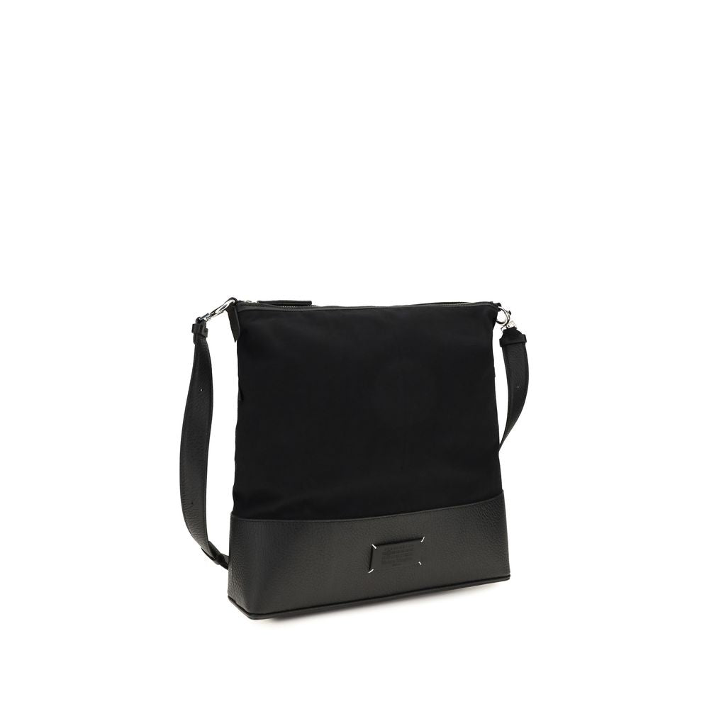 Schwarze Bos Taurus Kalbsleder Schultertasche