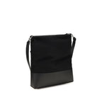Schwarze Bos Taurus Kalbsleder Schultertasche