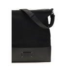 Schwarze Bos Taurus Kalbsleder Schultertasche